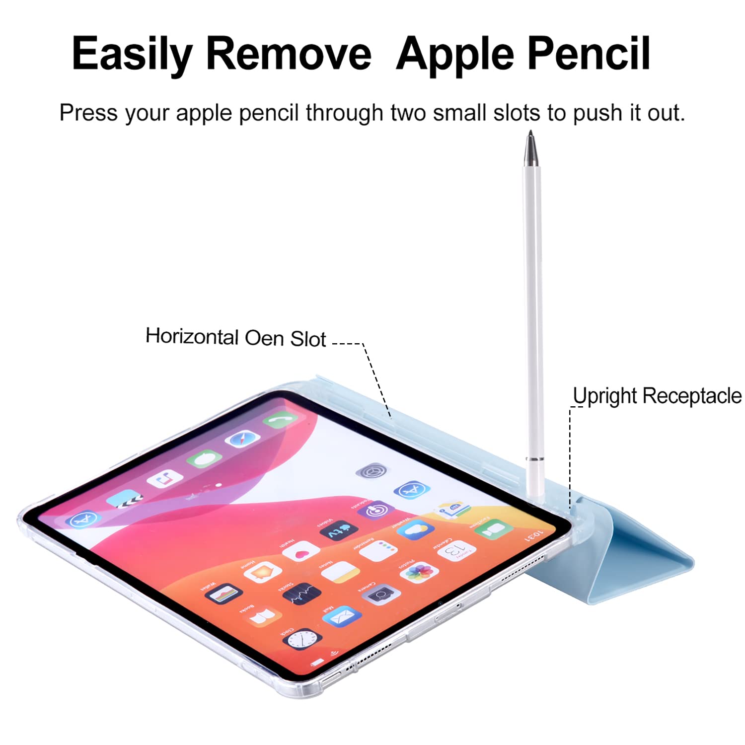 Amazon.com: Cute Kawaii Duck for iPad mini 6 Case with